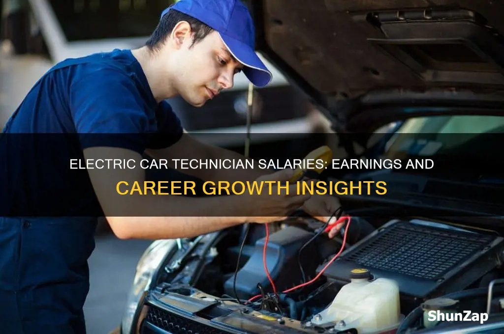 how much do electric car technicians make