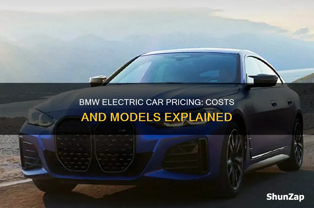 how much does a bmw electric car cost
