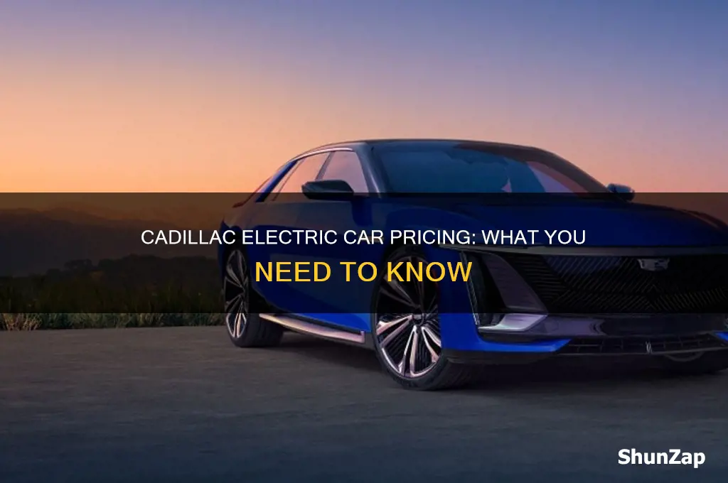 how much does a cadillac electric car cost