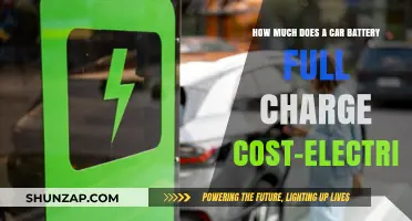 Electric Car Battery Full Charge Cost: What to Expect