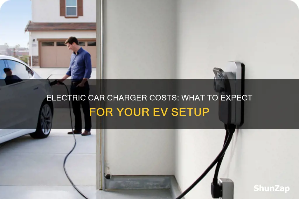 how much does a charger cost for an electric car