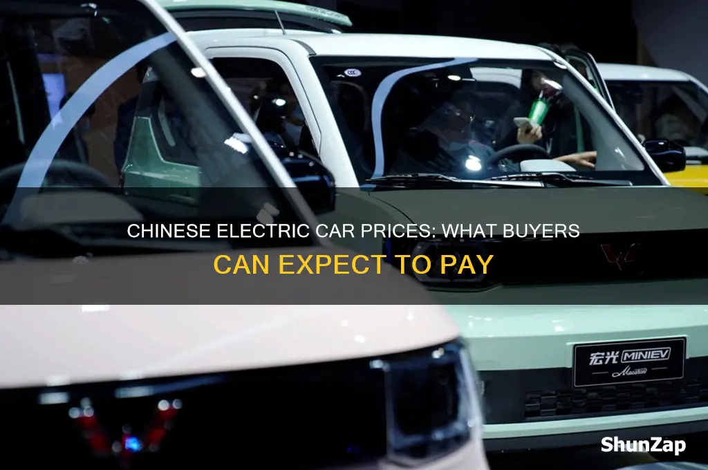 how much does a chinese electric car cost