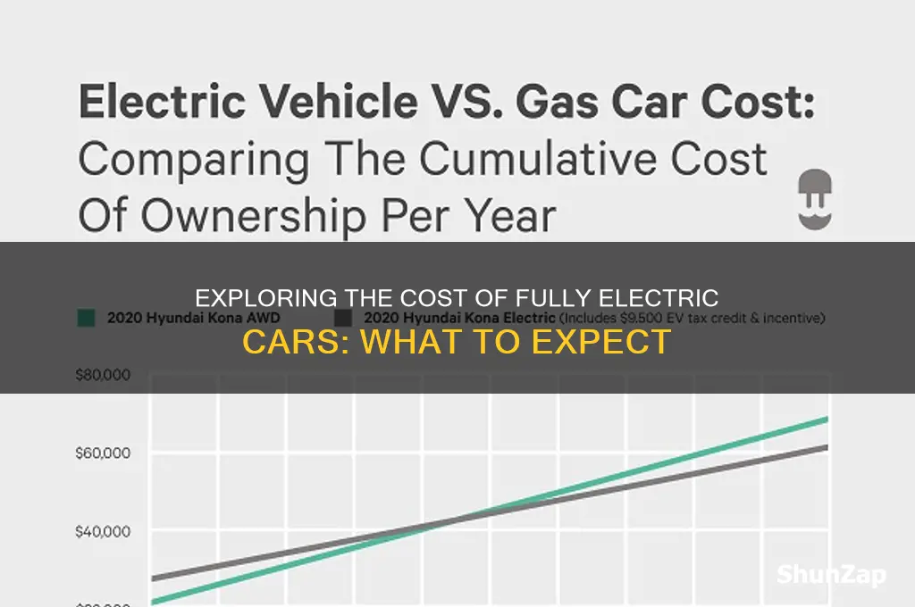 how much does a fully electric car cost