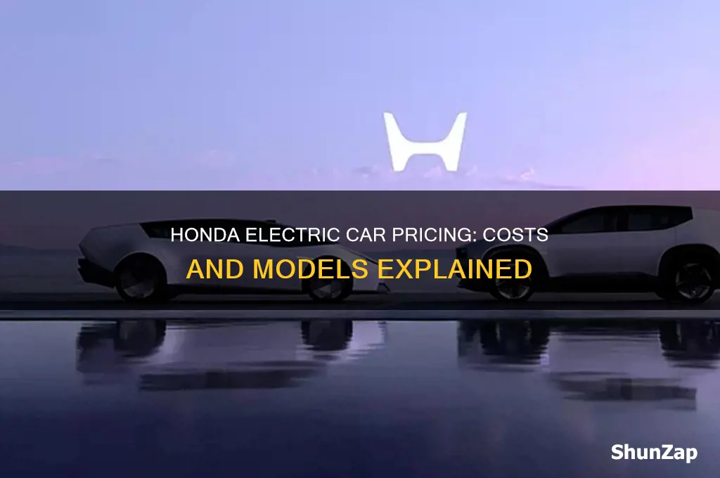 how much does a honda electric car cost