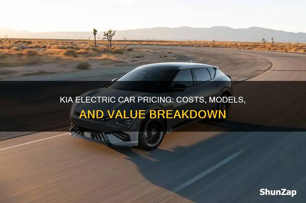 how much does a kia electric car cost