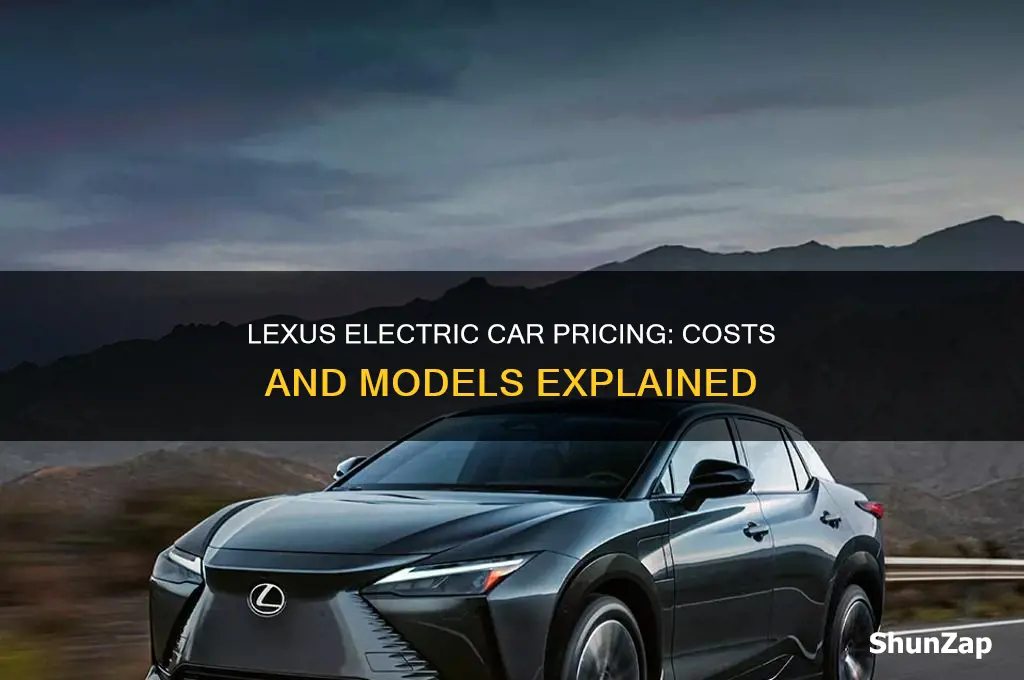 how much does a lexus electric car cost