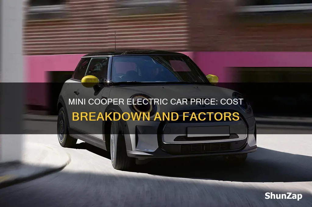 how much does a mini cooper electric car cost