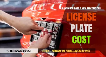 Electric Car License Plate Costs: What New Owners Should Expect