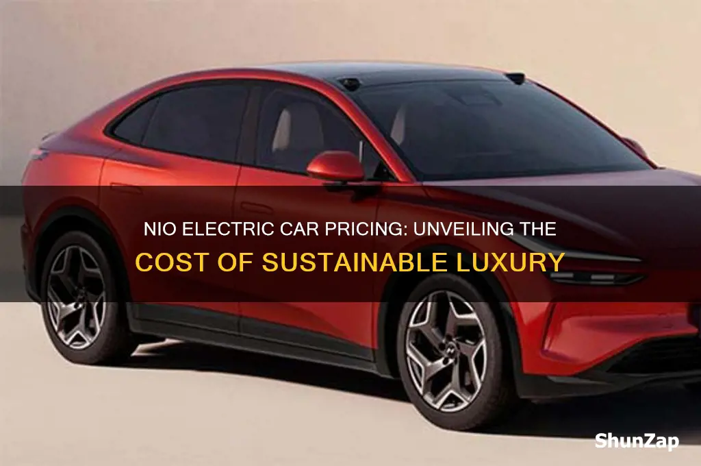 how much does a nio electric car cost