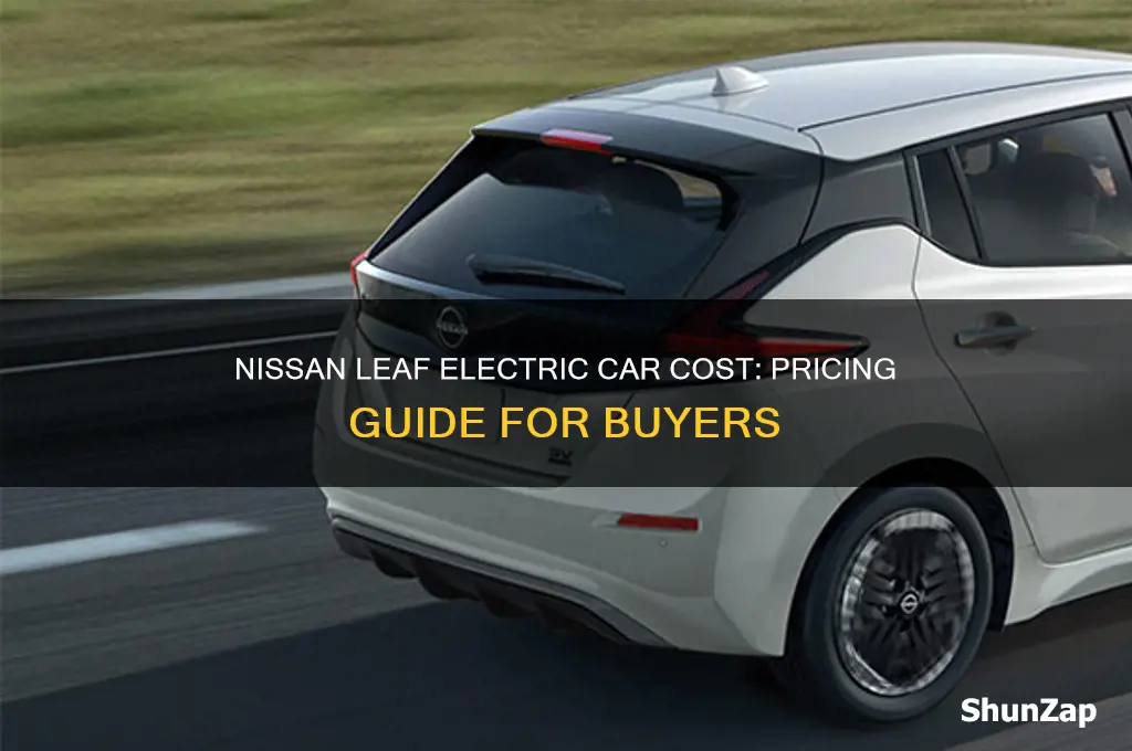 how much does a nissan leaf electric car cost