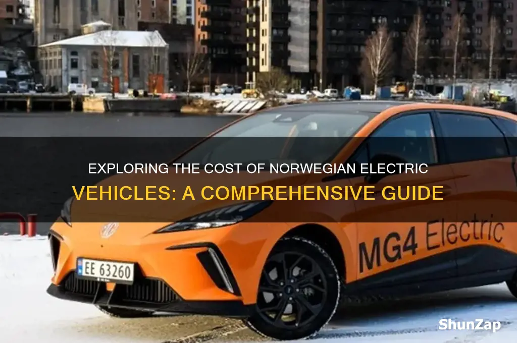 how much does a norweigan electric car cost
