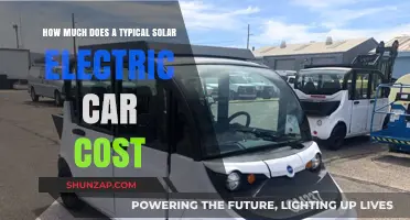 Exploring Solar Electric Car Costs: What's the Average Price?
