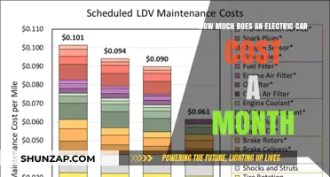 Monthly Costs of Owning an Electric Vehicle: What to Expect