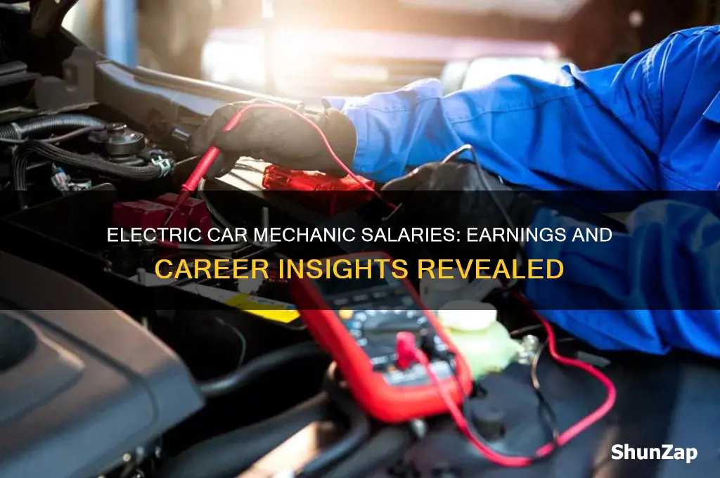 how much does an electric car mechanic make
