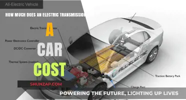 Electric Car Transmission Cost: What to Expect for Your Vehicle