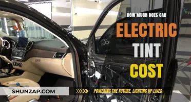 Car Electric Tint Cost: Pricing Guide for Window Tinting Services