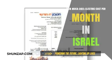 Exploring the Average Monthly Electricity Costs in Israel