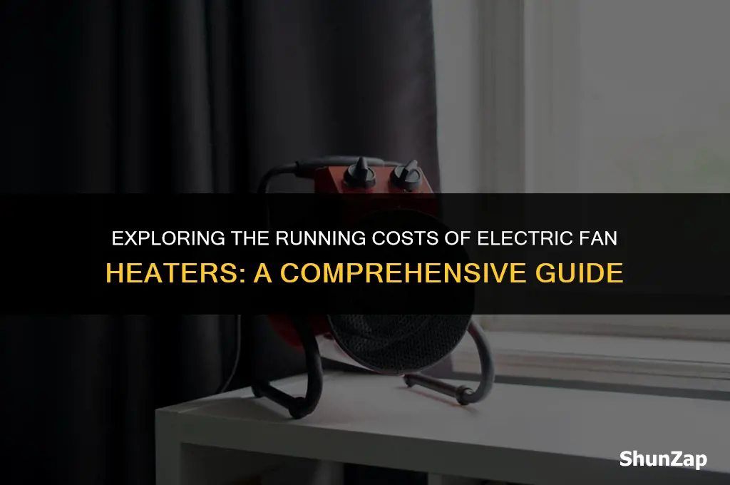 how much does electric fan heater cost to run