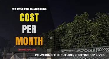 Monthly Expenses of Electric Fencing: A Comprehensive Breakdown