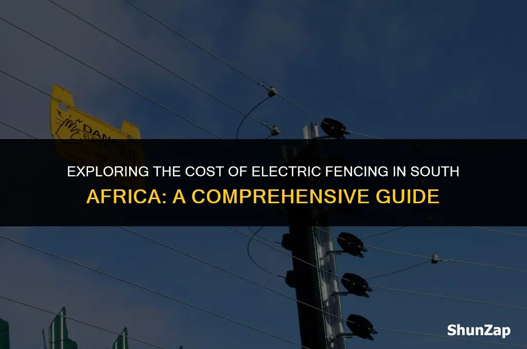 how much does electric fencing cost in south africa