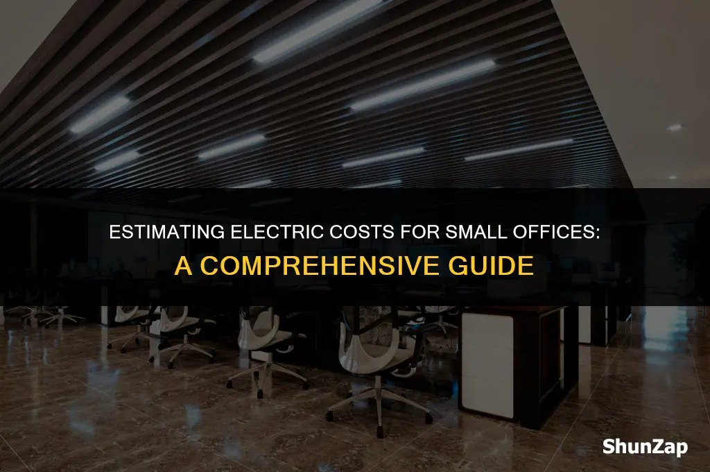 how much does electric for a small office cost