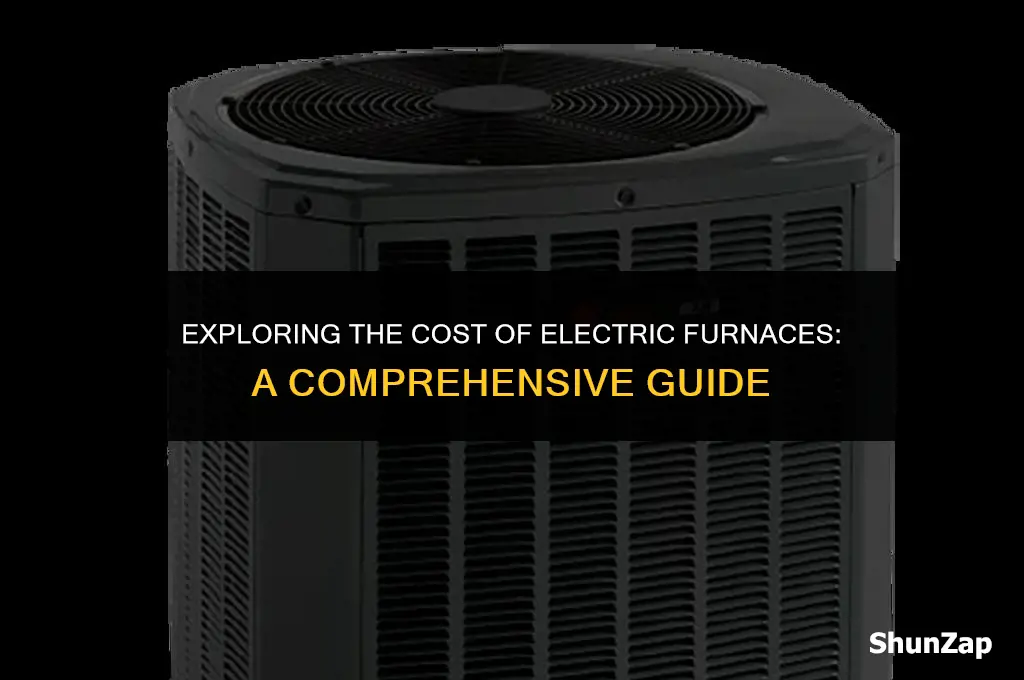 how much does electric furnace cost