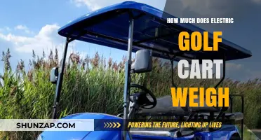 Exploring the Weight of Electric Golf Carts: A Comprehensive Guide
