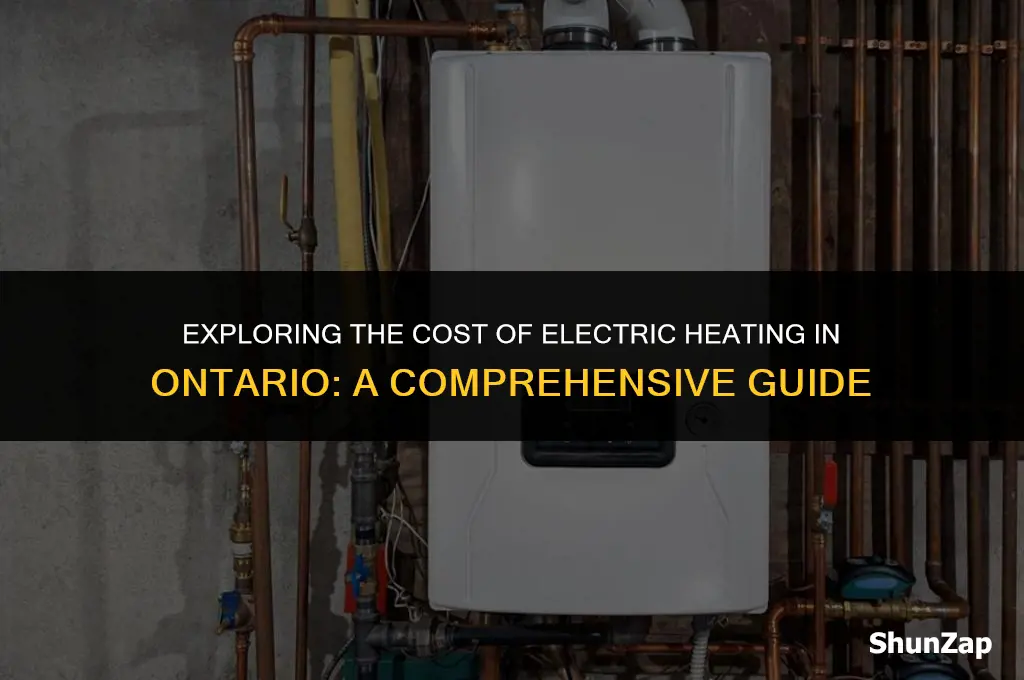 how much does electric heat cost in ontario