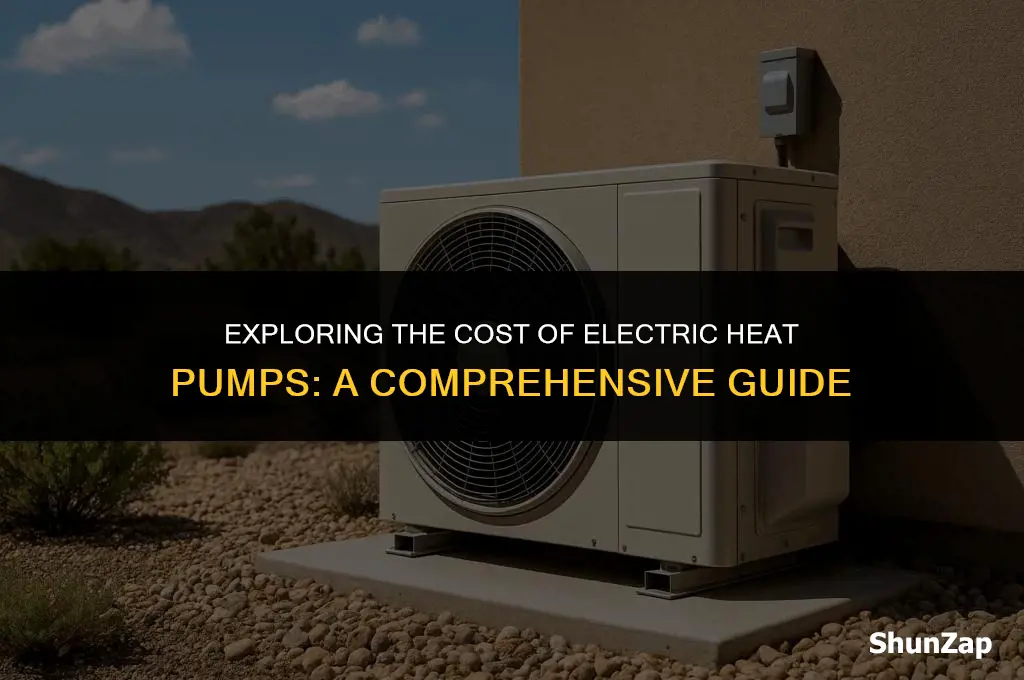 how much does electric heat pump cost