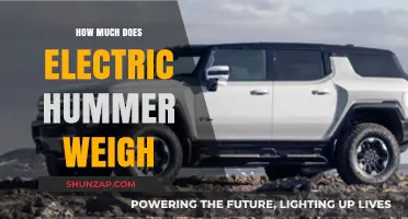 Unveiling the Heft: A Deep Dive into the Electric Hummer's Weight