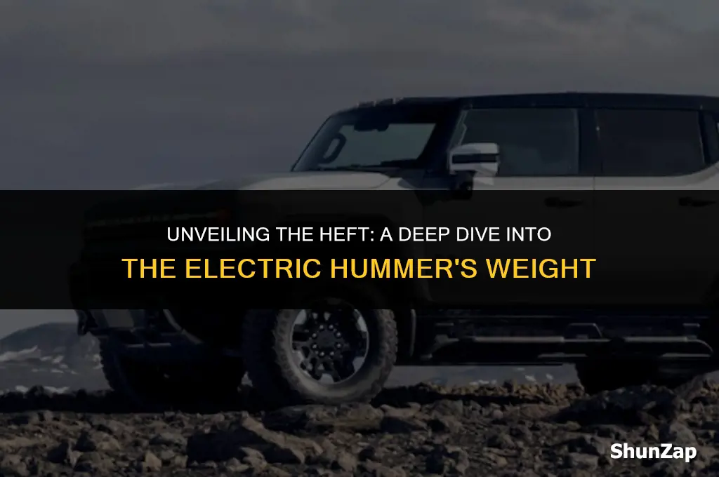 how much does electric hummer weigh