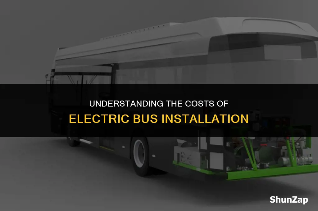 how much does electric install cost for a bus