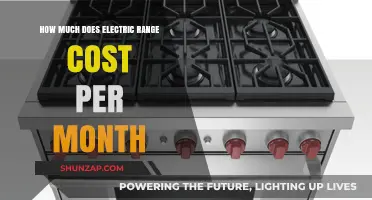 Exploring the Monthly Costs of Running an Electric Range
