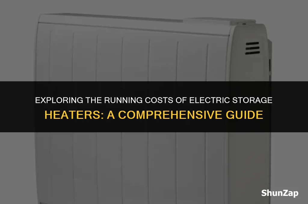 how much does electric storage heater cost to run