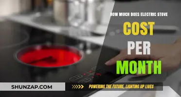 Monthly Costs of Running an Electric Stove: A Comprehensive Guide