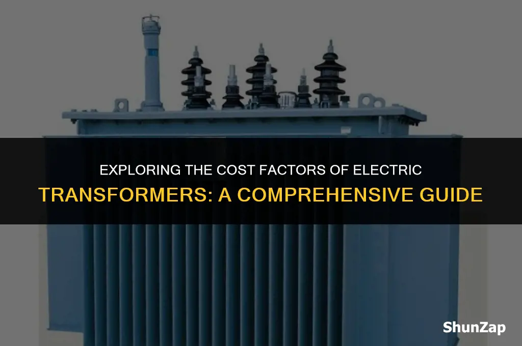how much does electric transformer cost