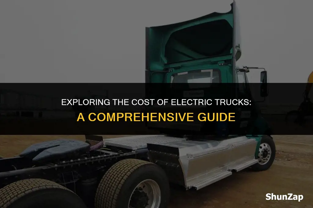 how much does electric truck cost