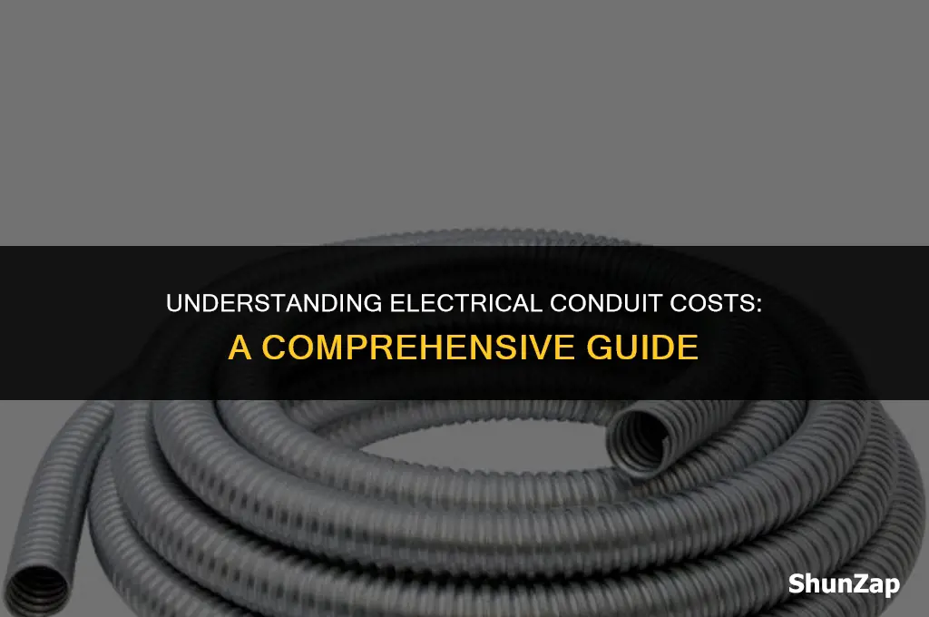 how much does electrical conduit cost