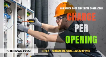 Decoding Electrical Contractor Fees: Cost Per Opening Explained
