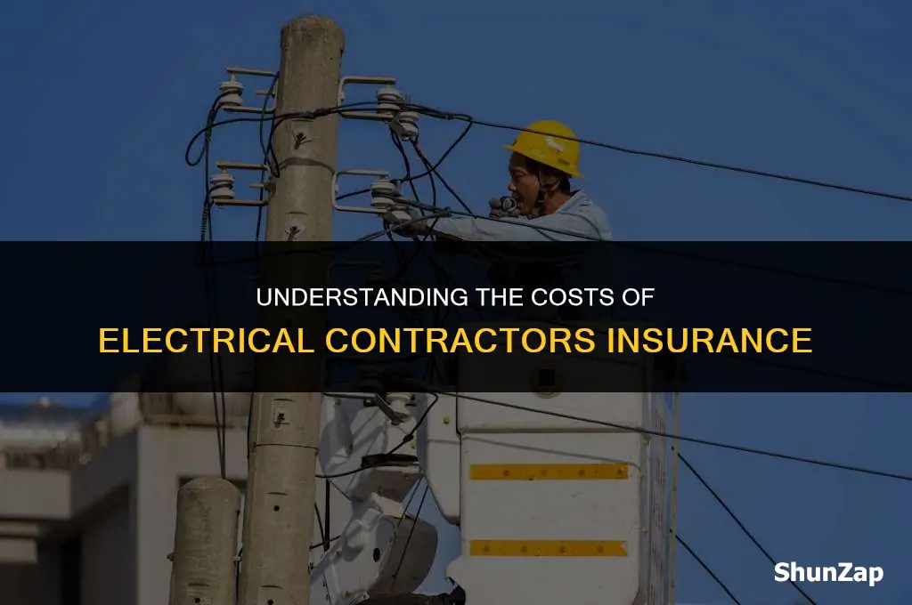 how much does electrical contractors insurance cost