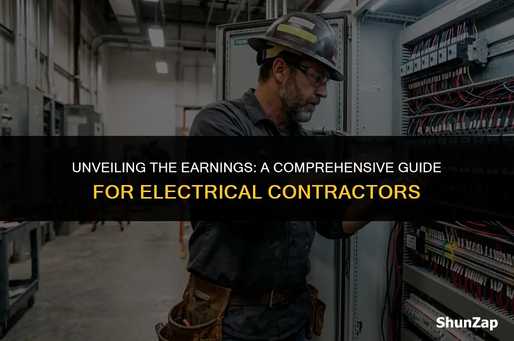 how much does electrical contractors make