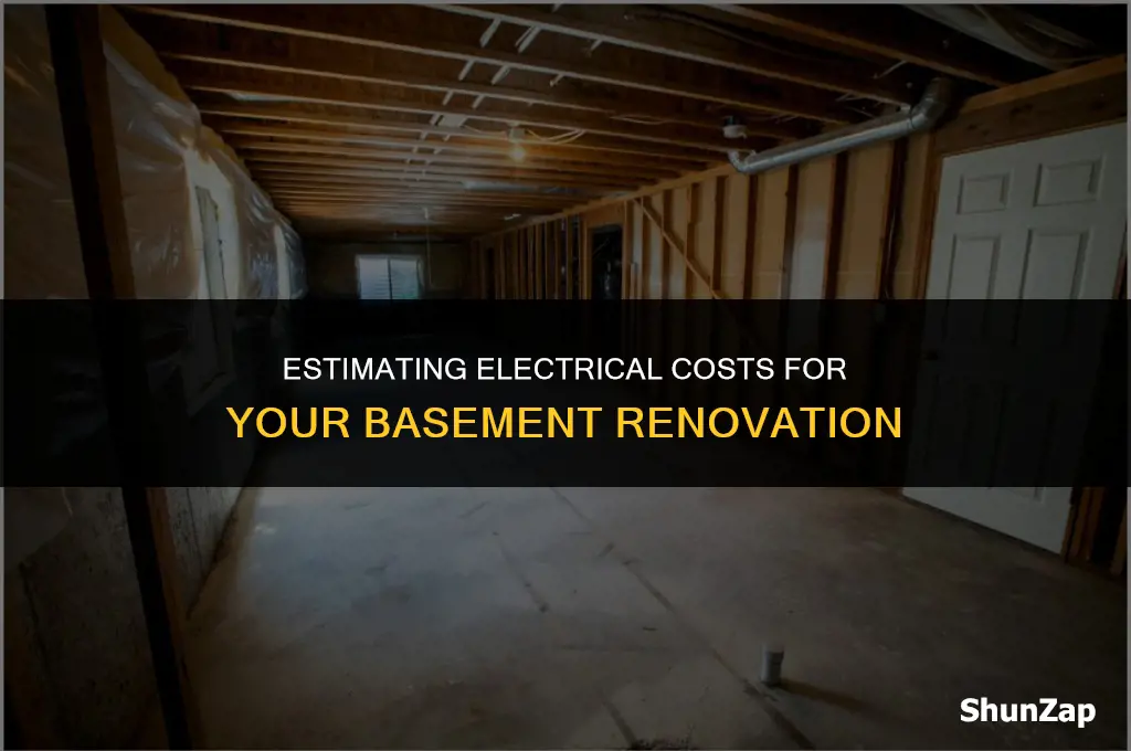 how much does electrical cost for a basement