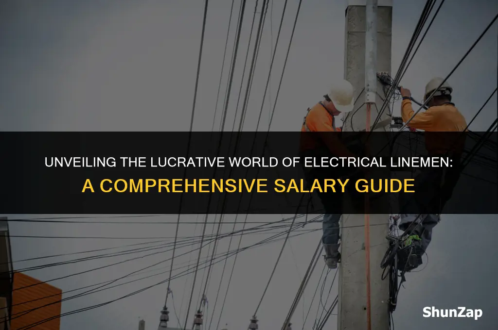how much does electrical lineman make