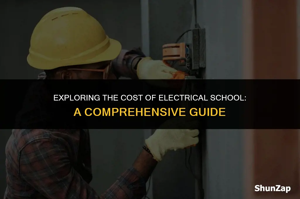 how much does electrical school cost