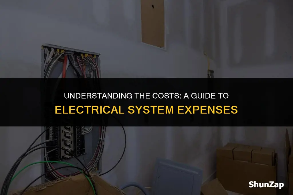 how much does electrical system cost