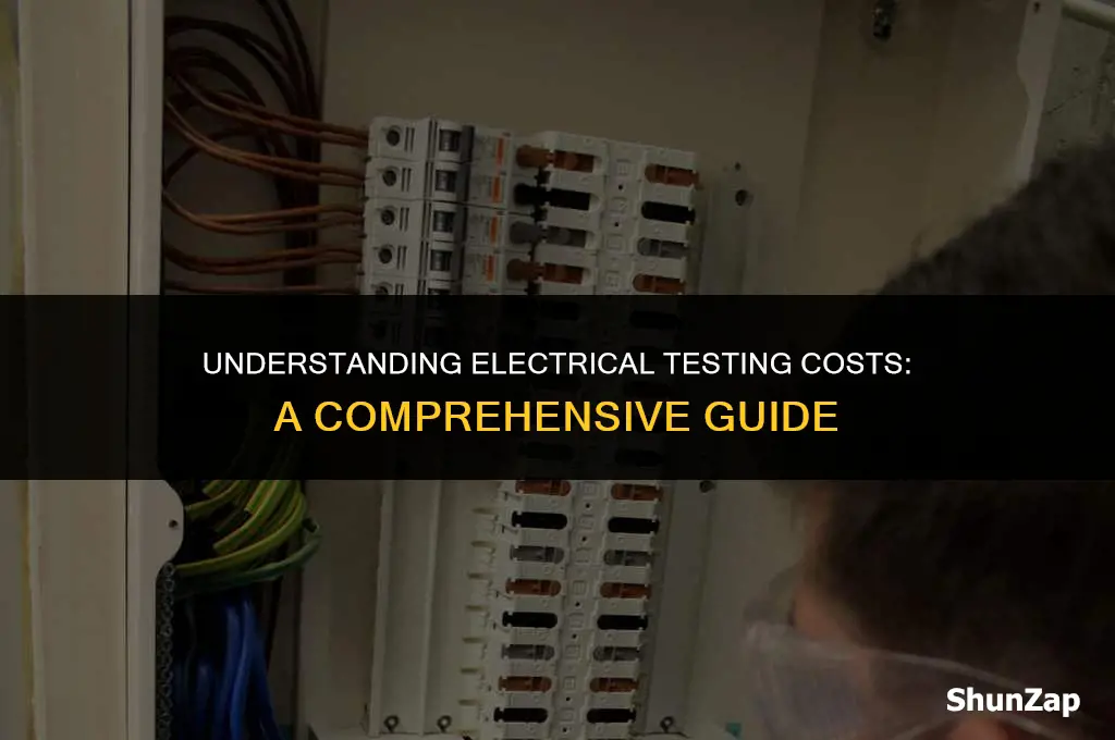 how much does electrical testing cost