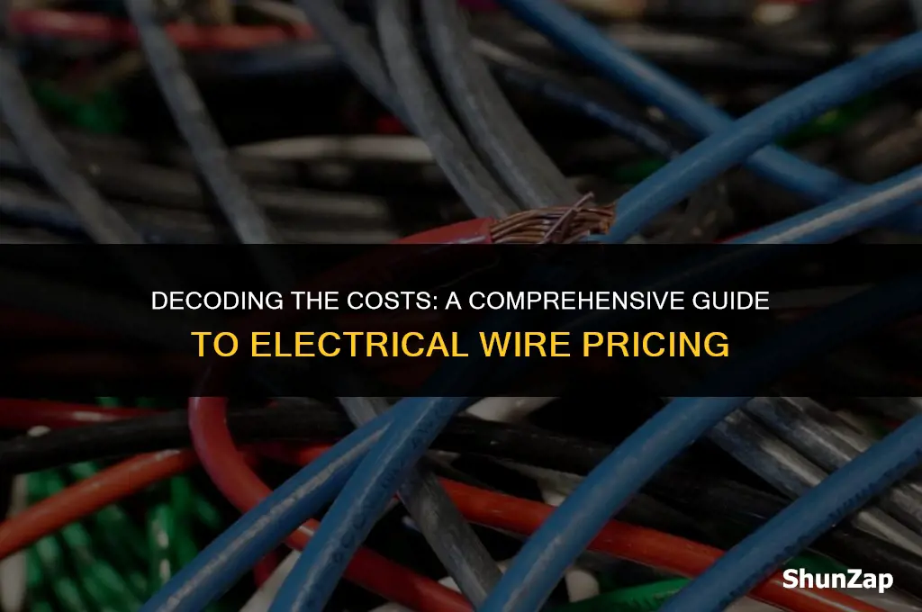 how much does electrical wire cord cost