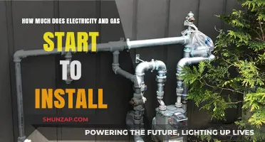 Estimating the Initial Costs of Electricity and Gas Installation