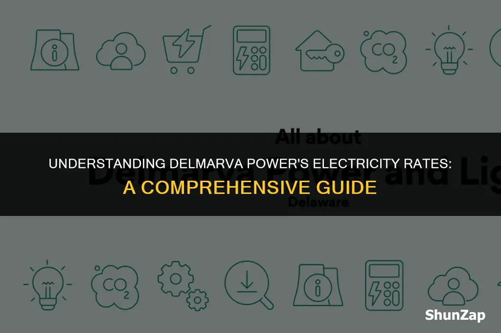 how much does electricity cost at delmarva power