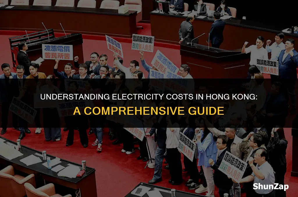 how much does electricity cost hong kong